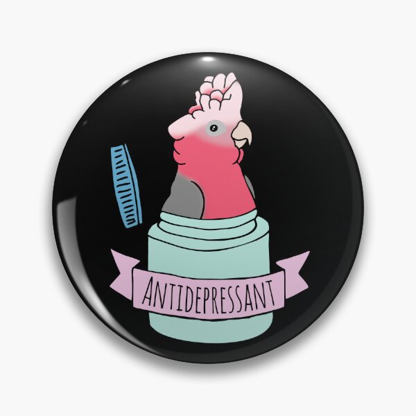 Item preview, Antidepressant Galah Cockatoo designed and sold by FandomizedRose.