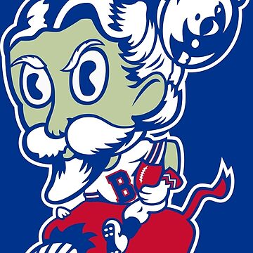 Artwork thumbnail, Buffalo Bill Retro Logo by SBUnfurled
