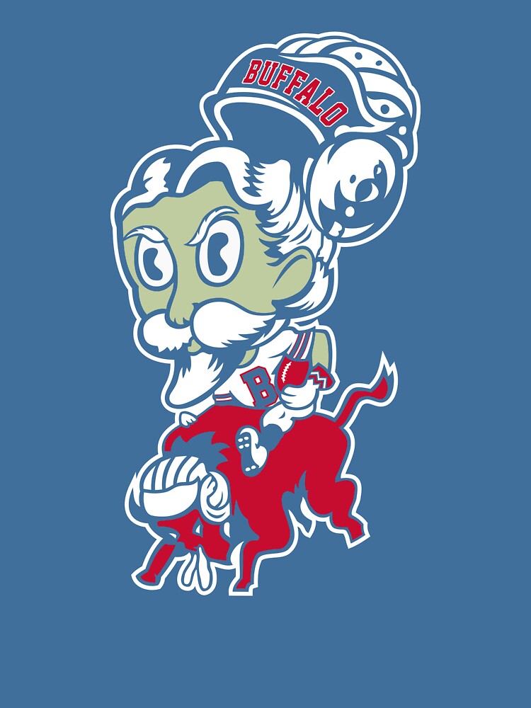 Thumbnail 5 of 5, Lightweight Hoodie, Buffalo Bill Retro Logo designed and sold by SBUnfurled.