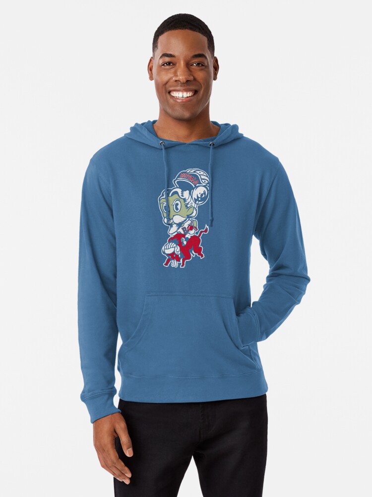Thumbnail 2 of 5, Lightweight Hoodie, Buffalo Bill Retro Logo designed and sold by SBUnfurled.