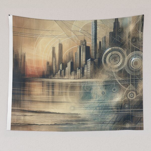 Item preview, Abstract Colorful Wall Art designed and sold by tdjeff02.