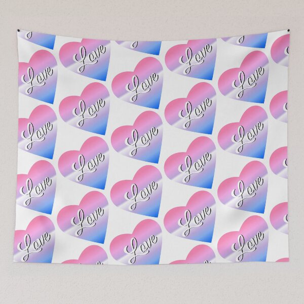 Item preview, Bigender Pride Flag Love Heart designed and sold by HarveyHandcraftsandDesigns.
