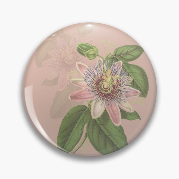 Aperçu de l'œuvre Passiflora fleur style vitnage fruit de la passion créée et vendue par interico88.