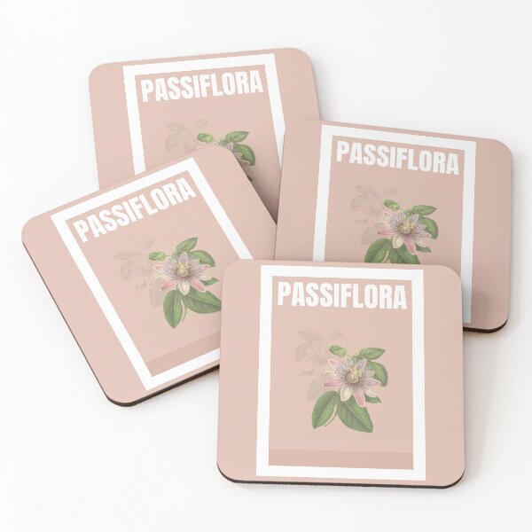 Item preview, Passiflora flower vitnage style passionfruit designed and sold by interico88.