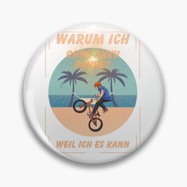 Item preview, Why do I ride without a battery? Because I can/ Bicycle saying designed and sold by SofiesDesign.