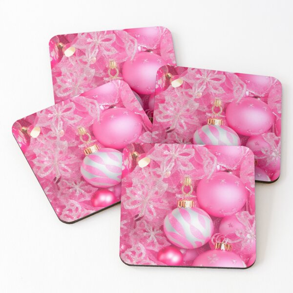 Item preview, Pink Christmas Ornaments 2 designed and sold by PinkGoddessLove.