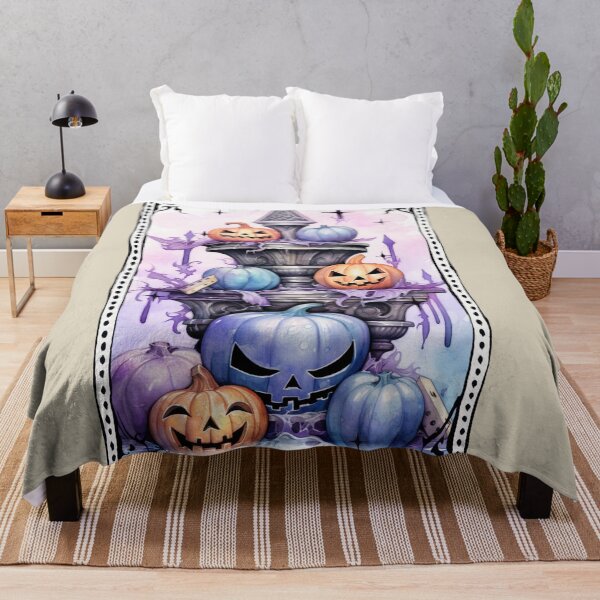 Item preview, Pastel Halloween Tarot Card Design The Pumpkin Patch designed and sold by dcohea.