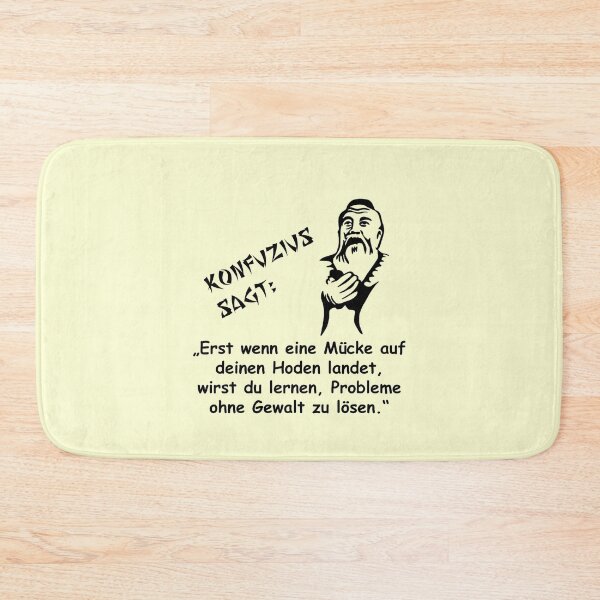 Item preview, Confucius says: Only when a mosquito lands on your testicles will you learn designed and sold by ARTmanhART.