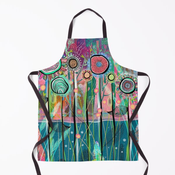 Item preview, Eclectic Spring Wildflowers - Abstract Floral Art designed and sold by FeralLaFemme.