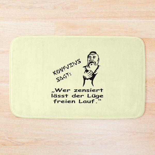 Item preview, Confucius says: He who censors lets lies run free designed and sold by ARTmanhART.