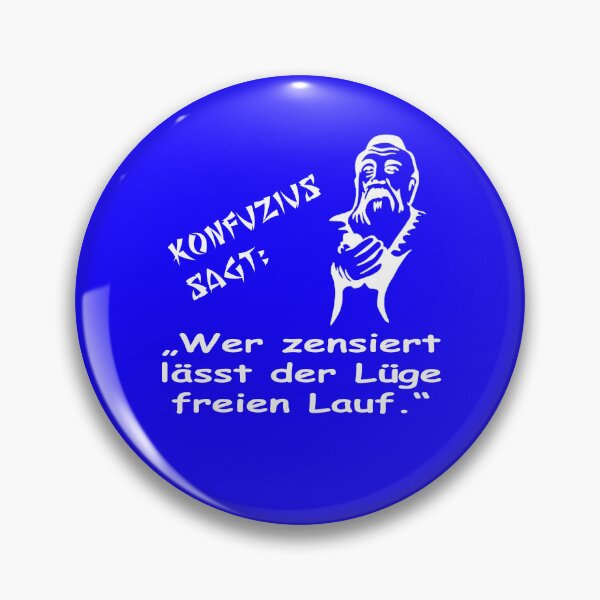 Item preview, Confucius says: He who censors lets lies run free designed and sold by ARTmanhART.