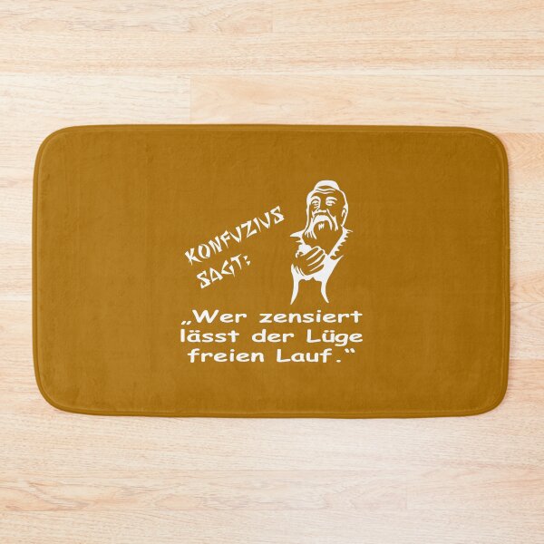 Item preview, Confucius says: He who censors lets lies run free designed and sold by ARTmanhART.
