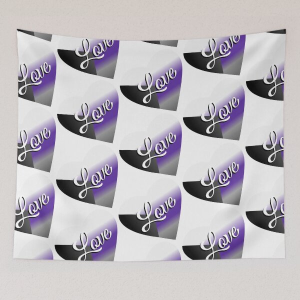 Item preview, Demisexual Pride Flag Love Heart designed and sold by HarveyHandcraftsandDesigns.