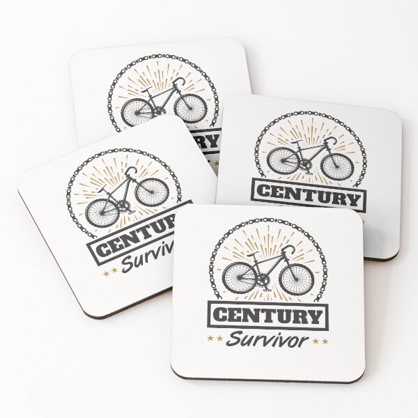 Item preview, Century Survivor Cycling Bicyclist 100 Miles designed and sold by jaygo.