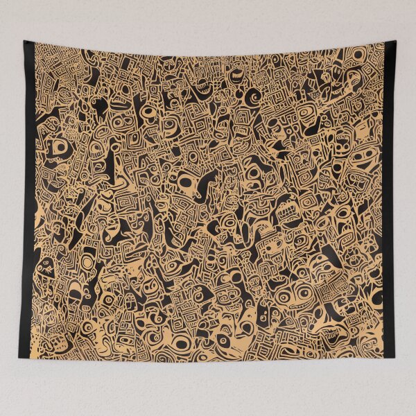 Item preview, Golden Labyrinth: Faces of Emotions designed and sold by Omar Lopez-Rincon.