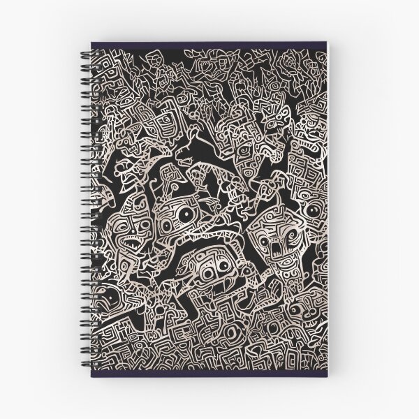 Item preview, Expresiones caóticas: rostros en confusión designed and sold by Omar Lopez-Rincon.