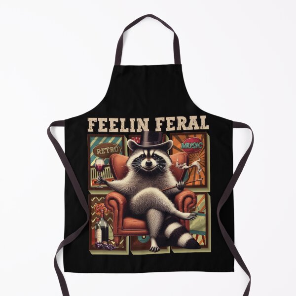 Item preview, Feeling Feral Racoon designed and sold by PistachioCream.