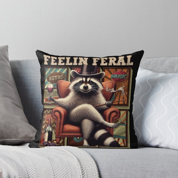 Item preview, Feeling Feral Racoon designed and sold by PistachioCream.