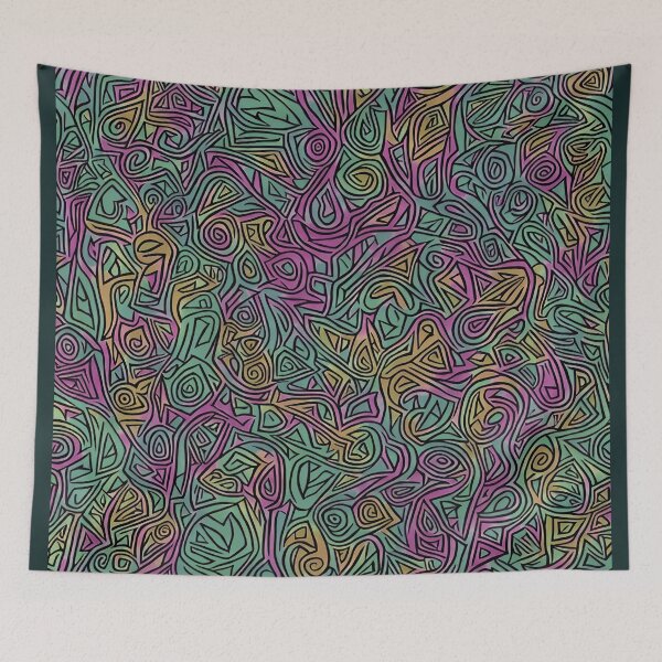 Item preview,  Kaleidoscope of Emotions: Abstract Patterns designed and sold by Omar Lopez-Rincon.