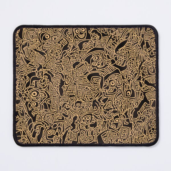 Item preview, Golden Chaos: Faces of Emotions designed and sold by Omar Lopez-Rincon.