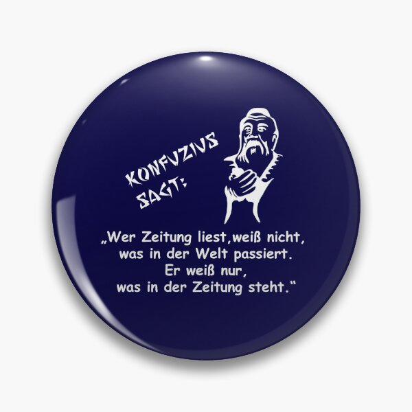 Item preview, Confucius says: He who reads the newspaper does not know what is happening in the world ... designed and sold by ARTmanhART.
