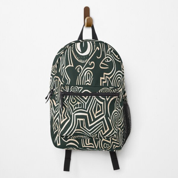 Item preview, Abstract Jungle: Faces and Patterns designed and sold by Omar Lopez-Rincon.