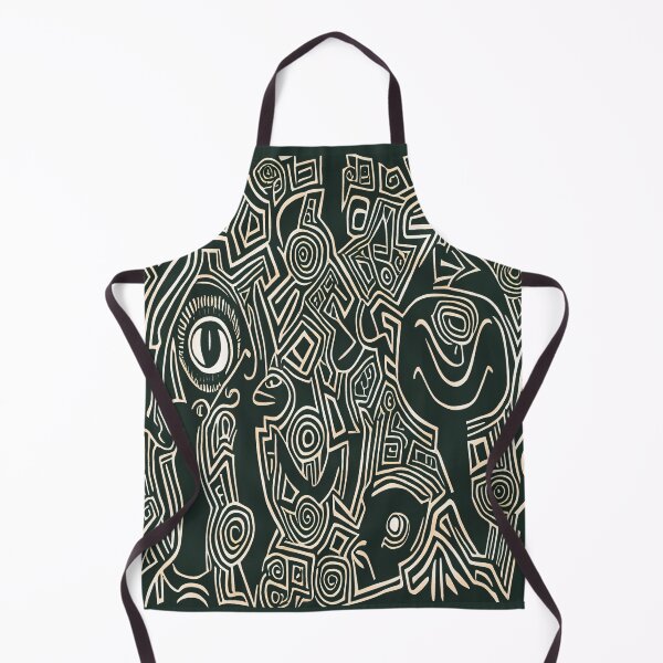 Item preview, Abstract Jungle: Faces and Patterns designed and sold by Omar Lopez-Rincon.
