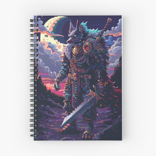 Item preview, Wolf Knight Pixel Art designed and sold by Kaos-Bit.