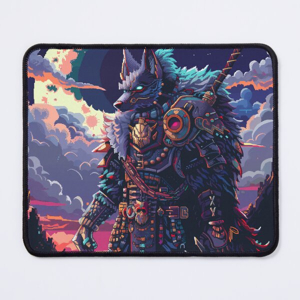 Item preview, Wolf Knight Pixel Art designed and sold by Kaos-Bit.