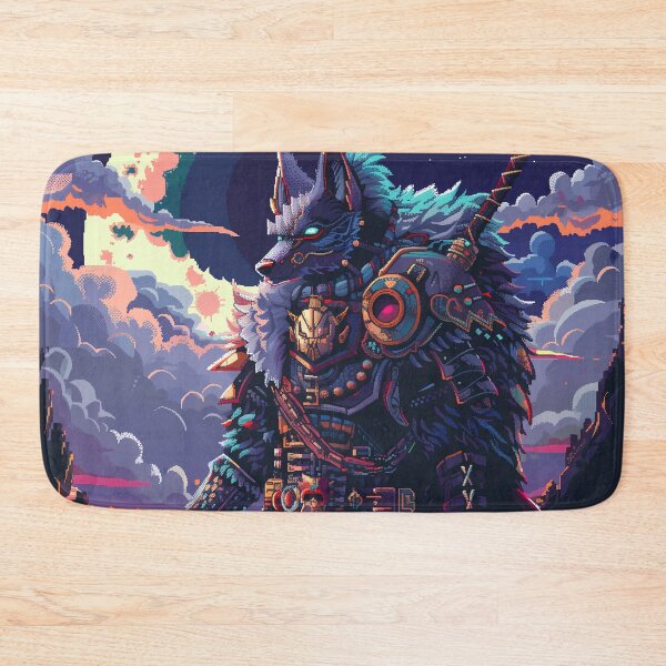 Item preview, Wolf Knight Pixel Art designed and sold by Kaos-Bit.