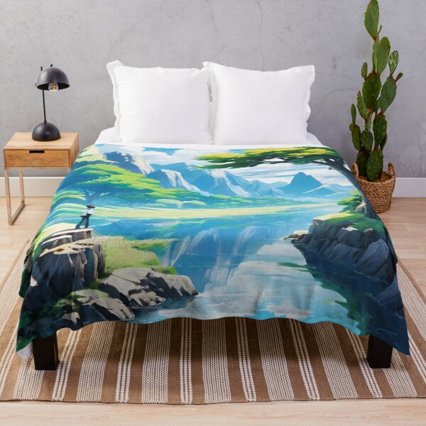 Item preview, nature, landscape, anime, cartoon designed and sold by DonnaBlankaArt.