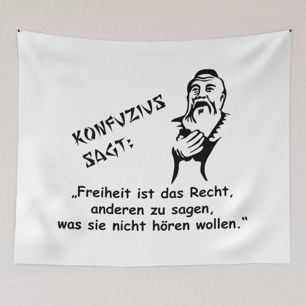 Item preview, Confucius says: Freedom is the right to tell others designed and sold by ARTmanhART.