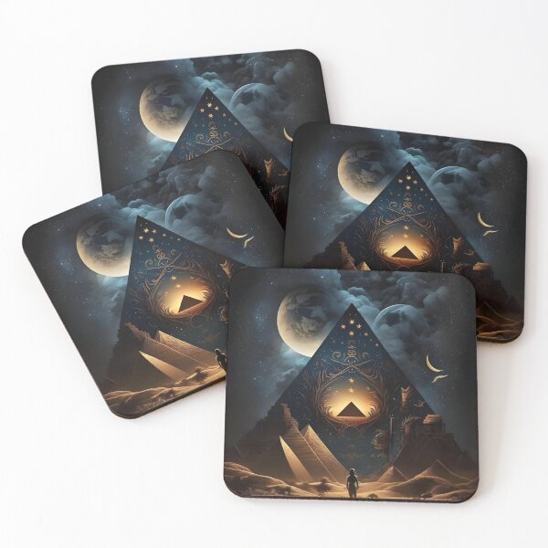 Item preview, Guardians of the Moon designed and sold by Egyptology.