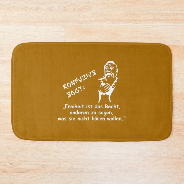 Item preview, Confucius says: Freedom is the right to tell others... designed and sold by ARTmanhART.