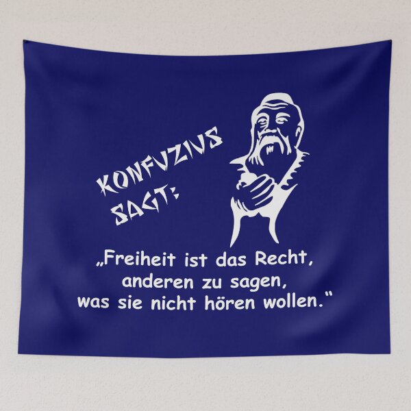 Item preview, Confucius says: Freedom is the right to tell others... designed and sold by ARTmanhART.
