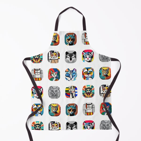 Item preview, 12 Artistic Cat Illustrations designed and sold by jessephotoart.