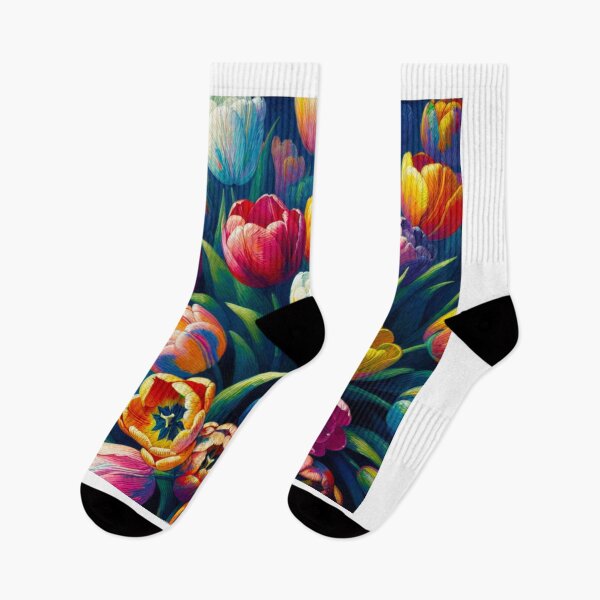 Item preview, Artistic style tulips designed and sold by VJCreativeS.