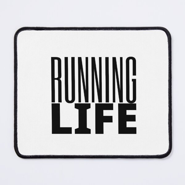 Item preview, Running Life - Running, Workout, Run, Runner, Fitness, Marathon designed and sold by Minimalist Quotes and Sayings.