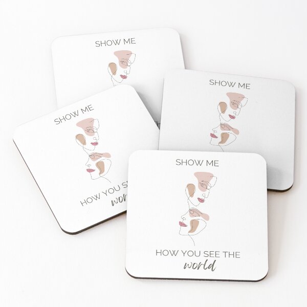 Item preview, Motivational phrases - Show me how you see the world - Minimalist designed and sold by vitrar.