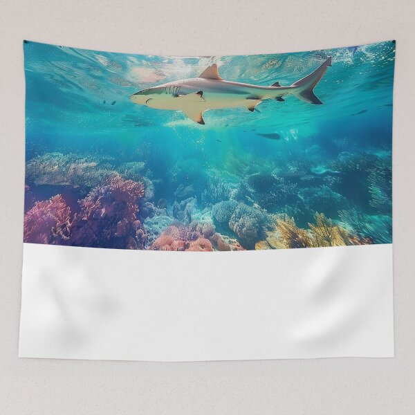 Item preview, Shark Photography Art designed and sold by nomiraclehere.