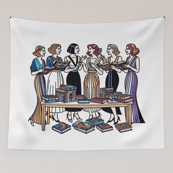Item preview, Ladies Book Club Series #4 designed and sold by Avida's Fever Dreams.