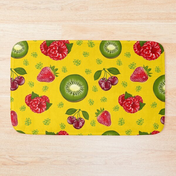 Item preview, Fruits Yellow Pattern 02 designed and sold by thanhmaiids96.