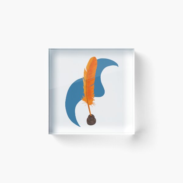 Item preview, Orange Quill designed and sold by Shieldheart-Art.