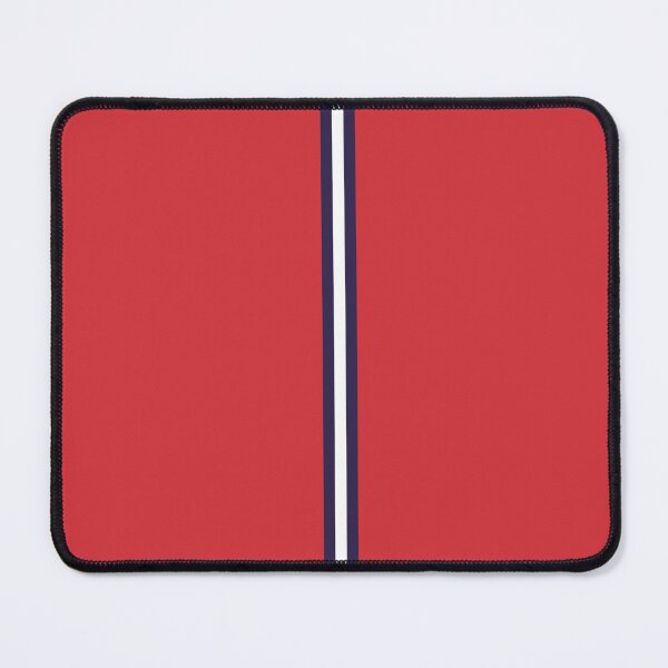 Item preview, RED NAVY BLUE & WHITE Central Vertical 3 STRIPES designed and sold by RachelMacht.