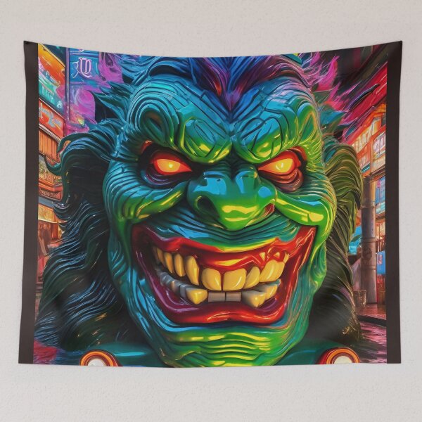 Item preview, Smiling Candy Corn Demon designed and sold by MatrixTattoo.
