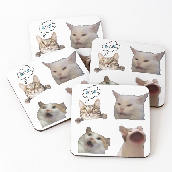 Item preview, Funny Cat Reactions Collage designed and sold by TopShoop1.