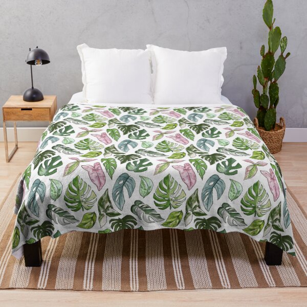 Item preview, Plant Mom Leaf Pattern designed and sold by Adrienne Smith.