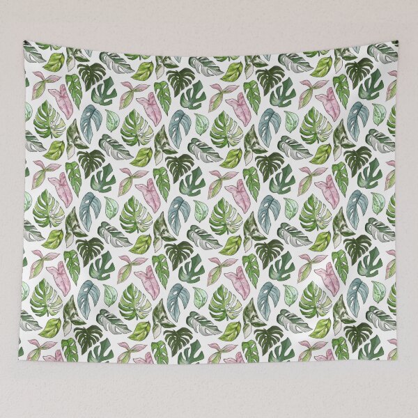 Item preview, Plant Mom Leaf Pattern designed and sold by Adrienne Smith.