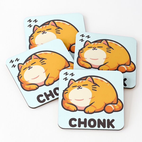 Item preview, Chonk cat designed and sold by Vkinsify.