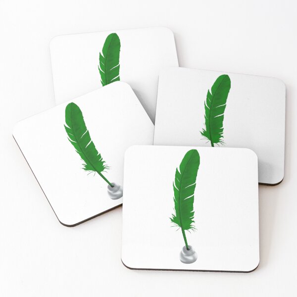 Item preview, Single Green Quill designed and sold by Shieldheart-Art.